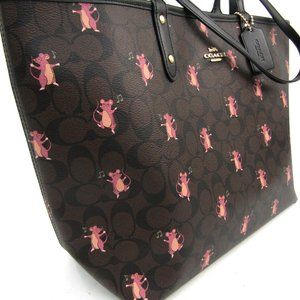 Coach Reversible Party Mouse City Tote